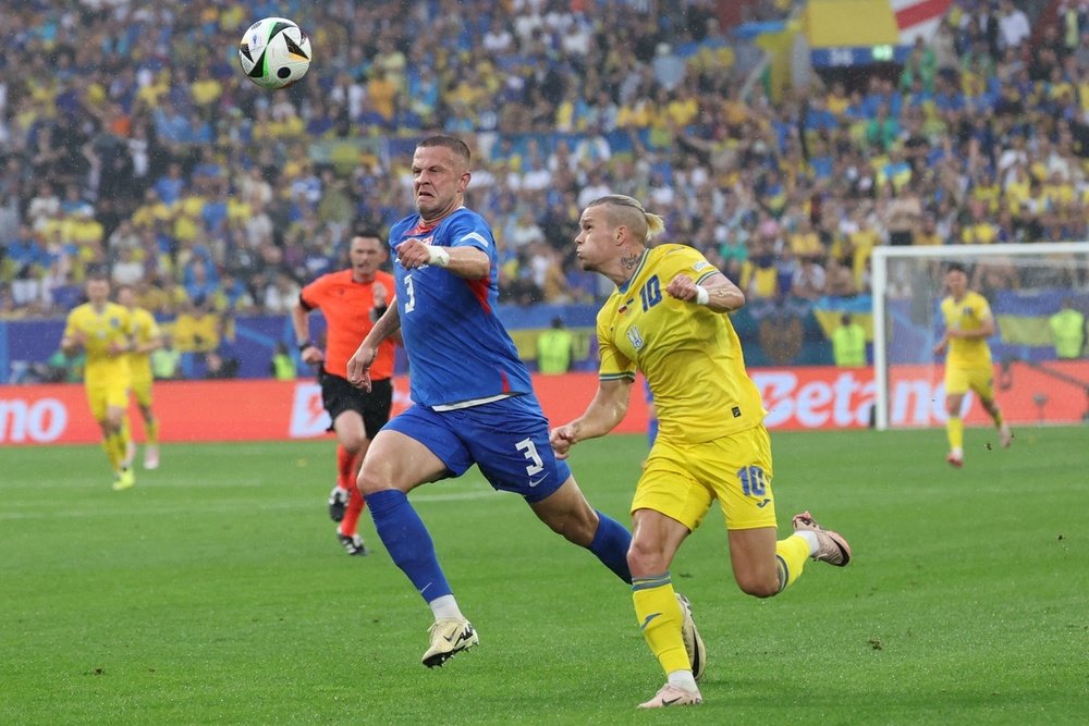 L'Ucraina batte la Slovacchia. EFE