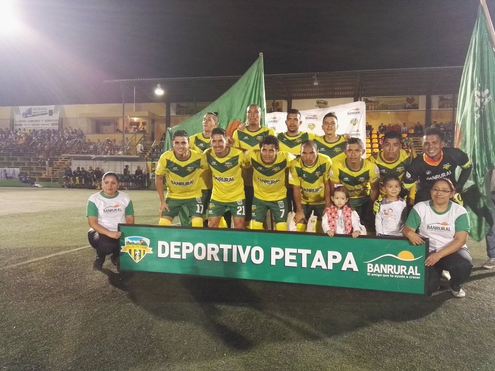 El Deportivo Petapa busca un hueco en la final contra Municipal. Twitter/DeportivoPetapa