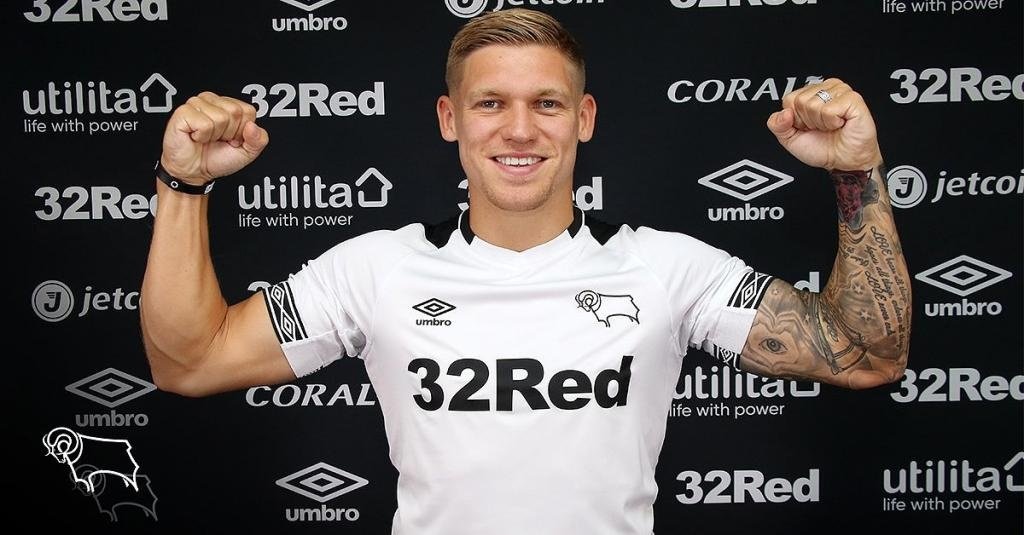 Waghorn has signed a three-year deal with Derby. DCFC