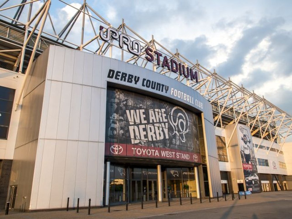 Derby County football grounds. Derby County FC