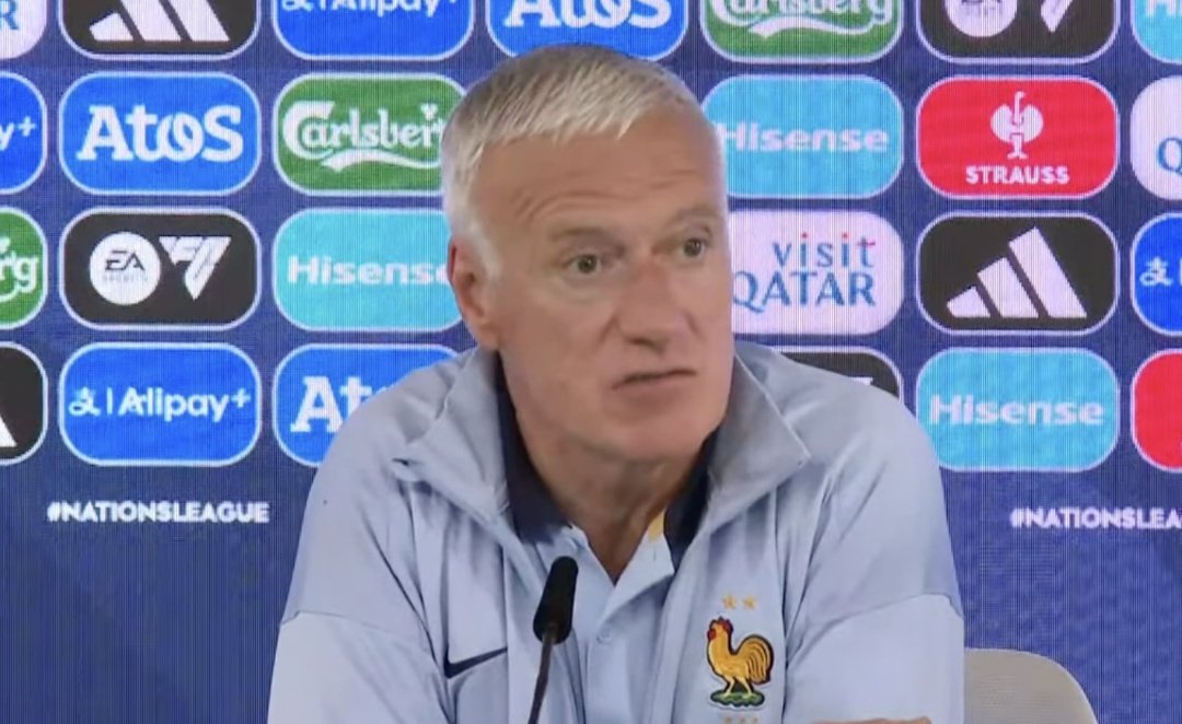 Deschamps tiene muy claro que Dembélé merece el Balón de Oro. Captura/UEFA
