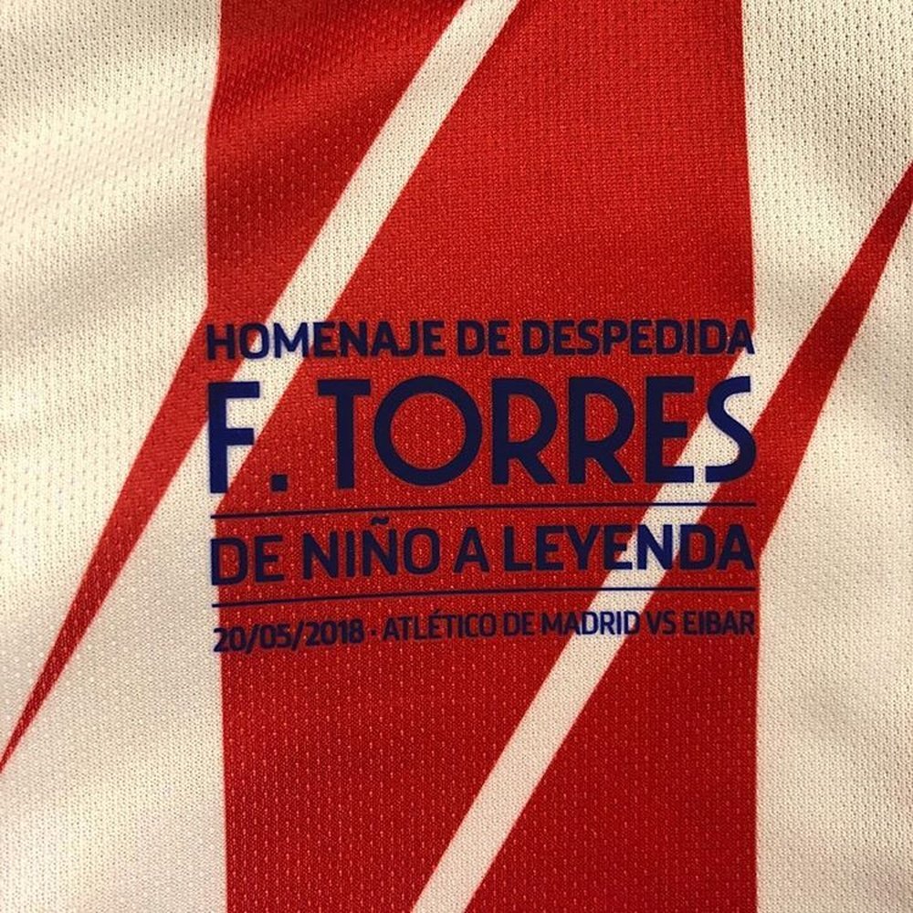 Torres prépare son hommage. Twitter/Torres