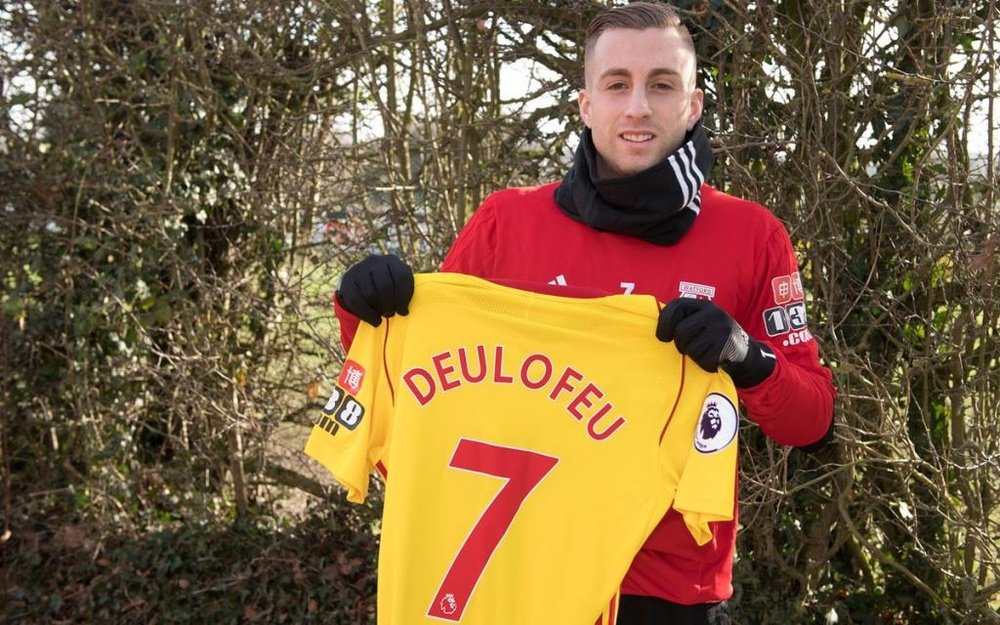 Gerard Deulofeu está no Watford, até ao final da época. EFE