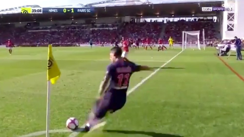 El gol de Di María fue una obra de arte. Captura