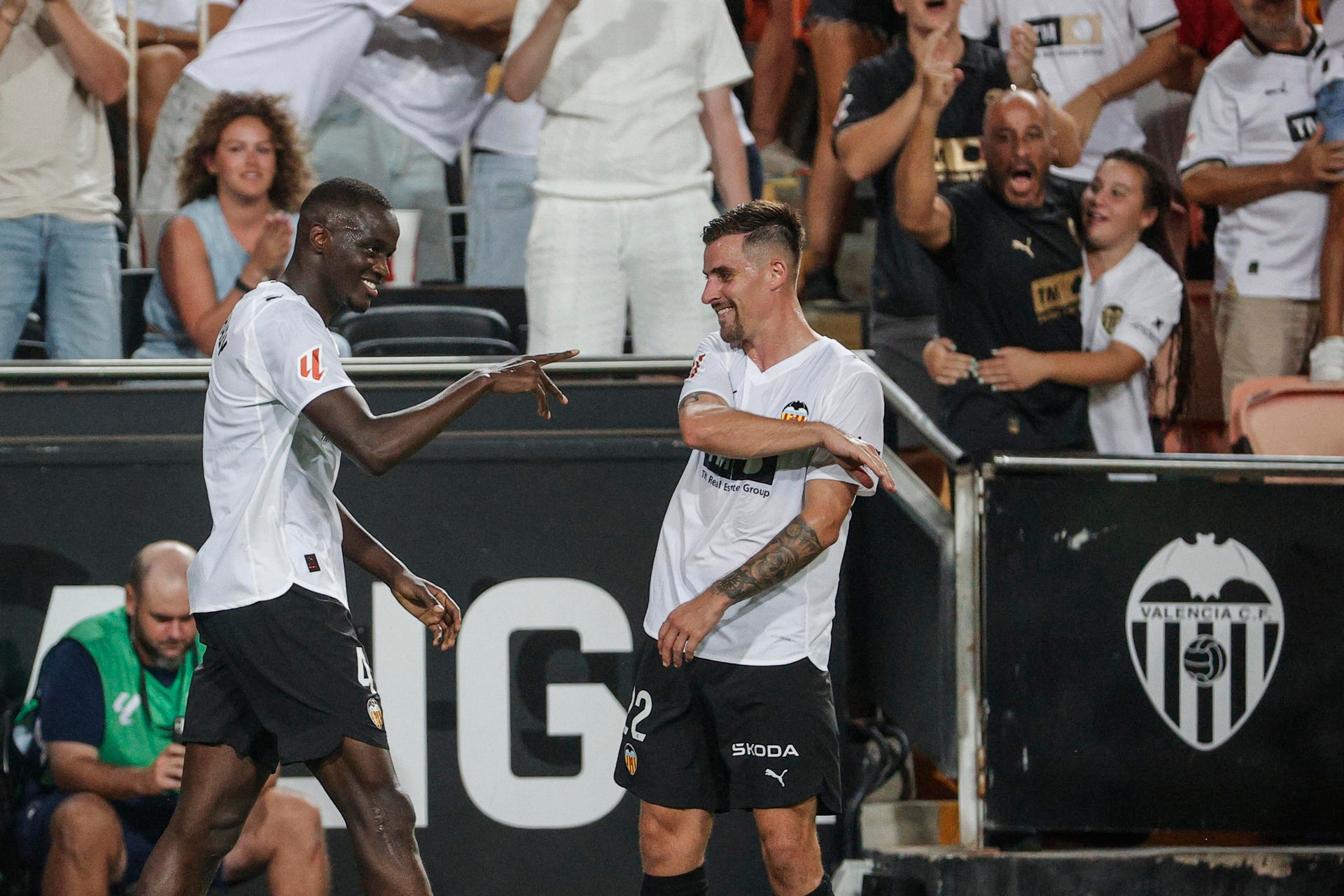 El Valencia hace 'check in'