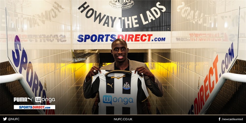 Diamé, nuevo jugador del Newcastle. NUFC