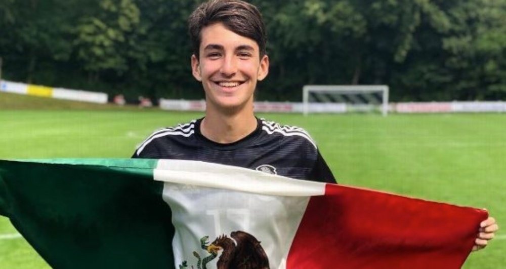 El hijo de Abreu se decanta por México... de momento. Instagram/diegoabreux