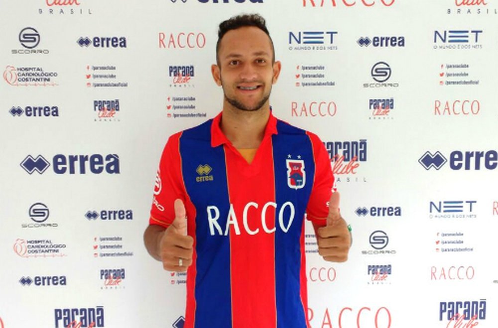 Diego Barbosa Tavares se incorporó al Paraná para aspirar al ascenso. ParanaClube