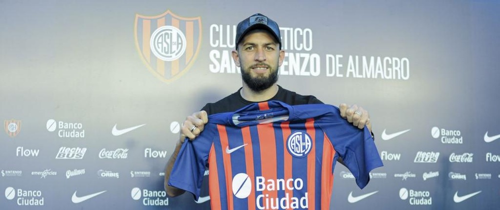 Braghieri cambió Atlético Nacional por San Lorenzo. Twitter/SanLorenzo