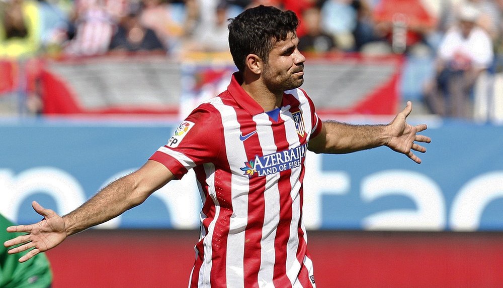 Diego Costa só deixaria o Chelsea pelo Atlético de Madrid. ClubAtléticodeMadrid