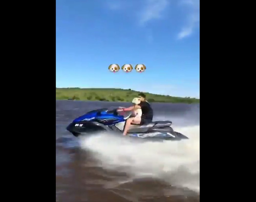 Costa sigue disfrutando de sus vacaciones. Twitter
