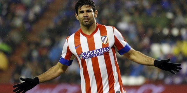 Diego Costa has his heart set on a return to his former club. EFE