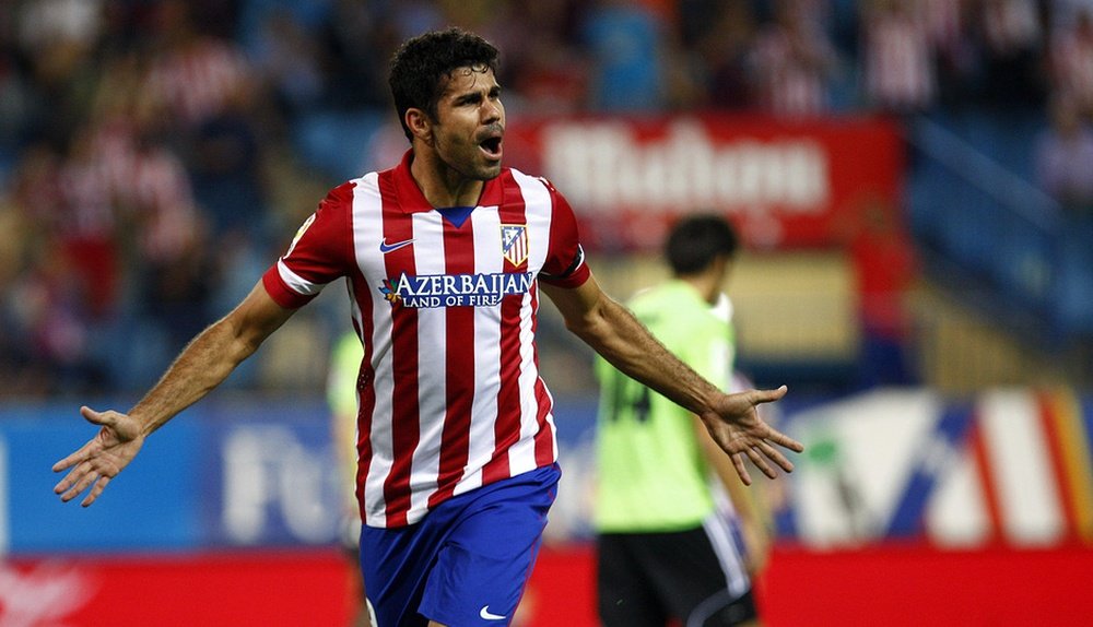 Diego Costa, in his Atletico Madrid days. ClubAtléticodeMadrid