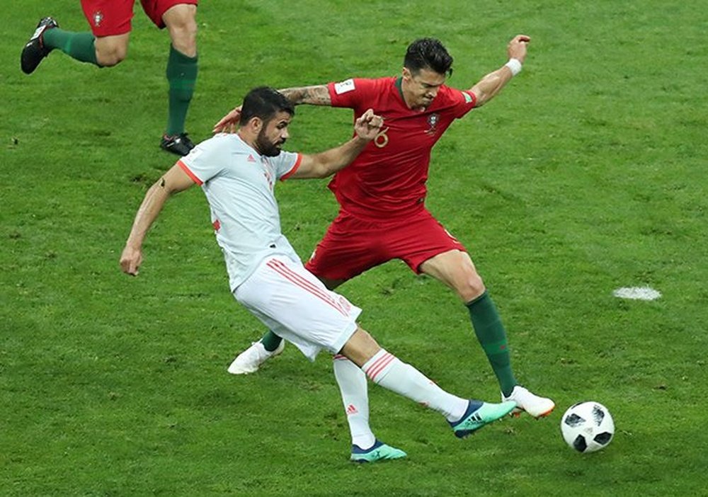 Costa brought Spain level. Captura