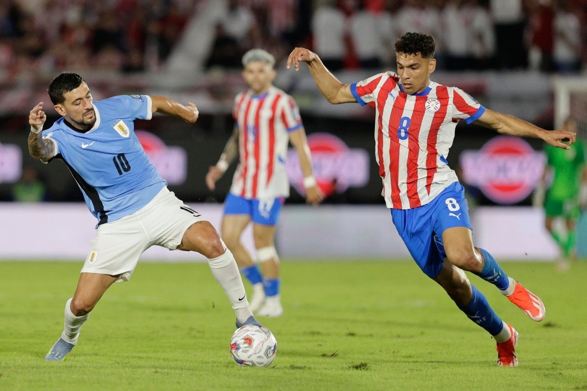 Paraguai supera o Uruguai e avança com firmeza nas Eliminatórias