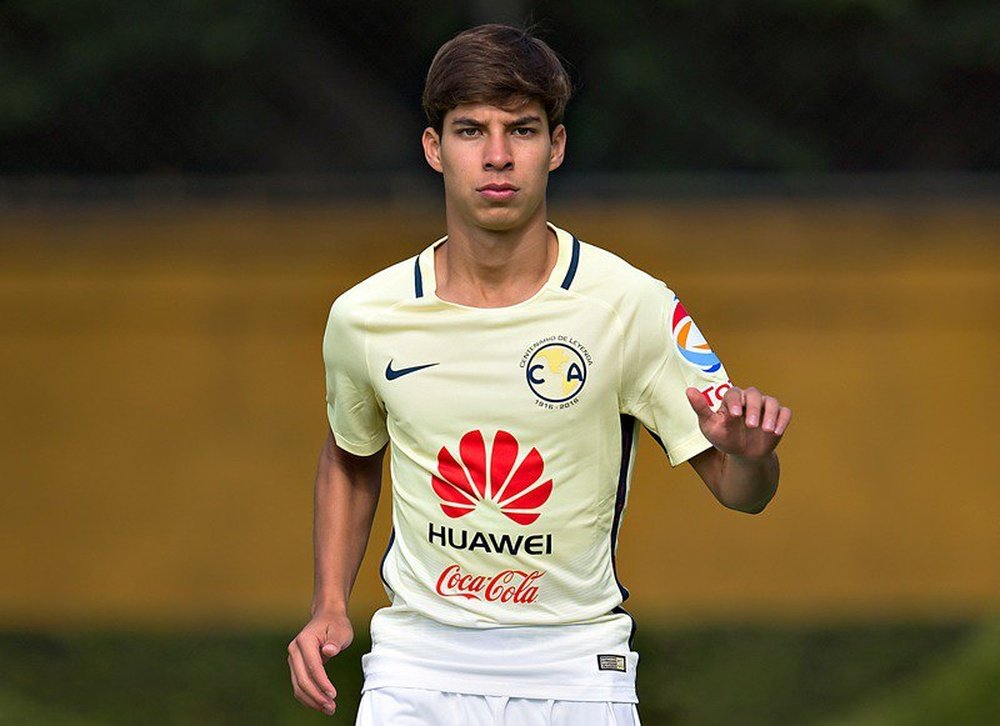 Diego Lainez cuajó un buen partido. America_FB