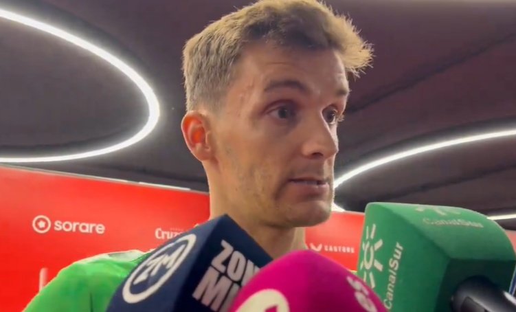 Llorente 'rajó' del arbitraje tras el derbi. Captura/Movistar+