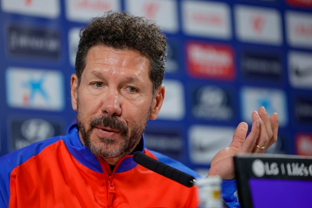 Simeone quiere que su equipo compita. EFE