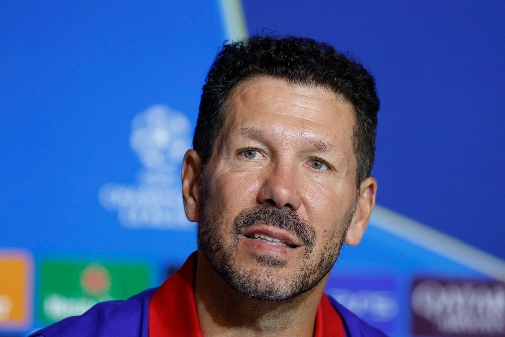Simeone highlighted his side's reaction in the second half. EFE