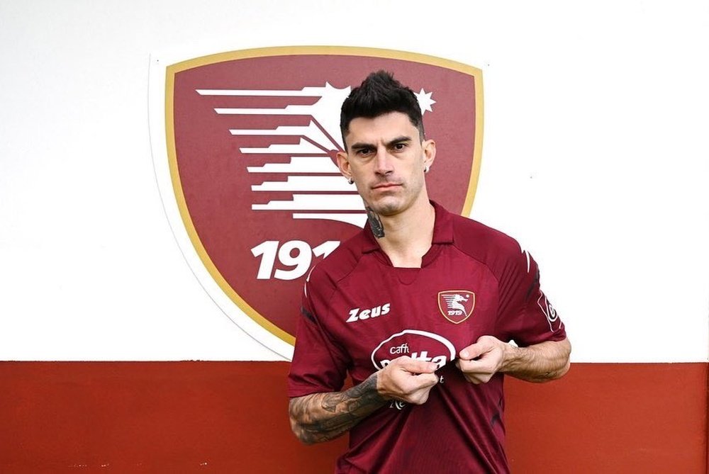 Diego Perotti llevaba más de un año sin equipo. Twitter/OfficialUSS1919