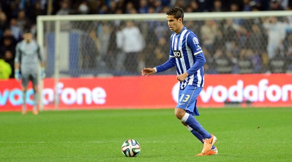 Diego Reyes, nuevo jugador de la Real Sociedad, en un partido del Oporto. FCPorto