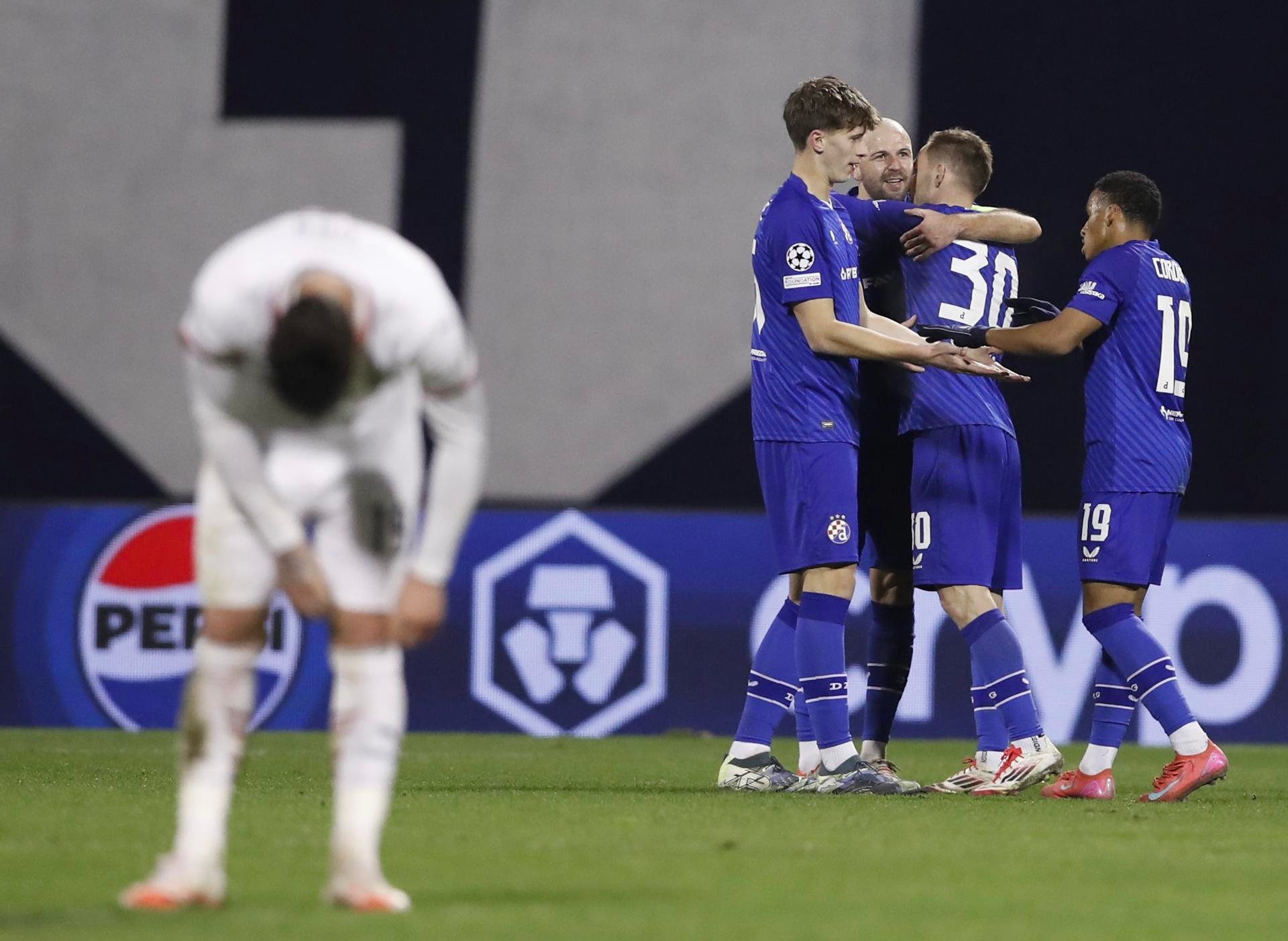 El Milan se hiere a sí mismo en Zagreb