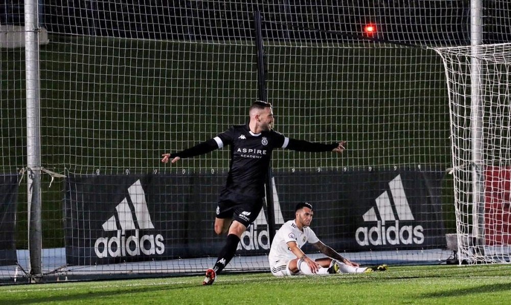 Dioni se estrenó con dos goles. Twitter/CyDLeonesa
