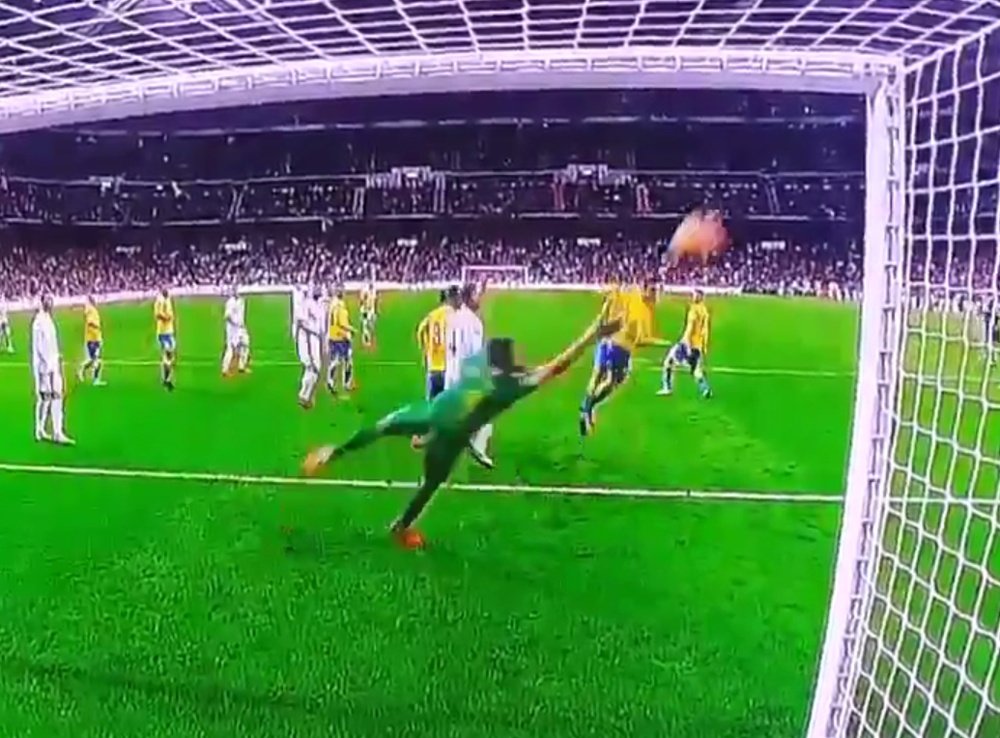 Asensio 'destruiu' o gol do Las Palmas. MovistarPartidazo