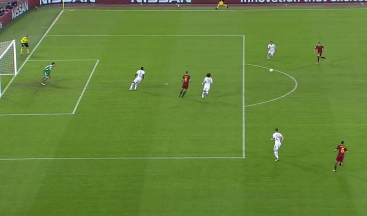 O gol com que El Shaarawy abriu o Roma - Chelsea