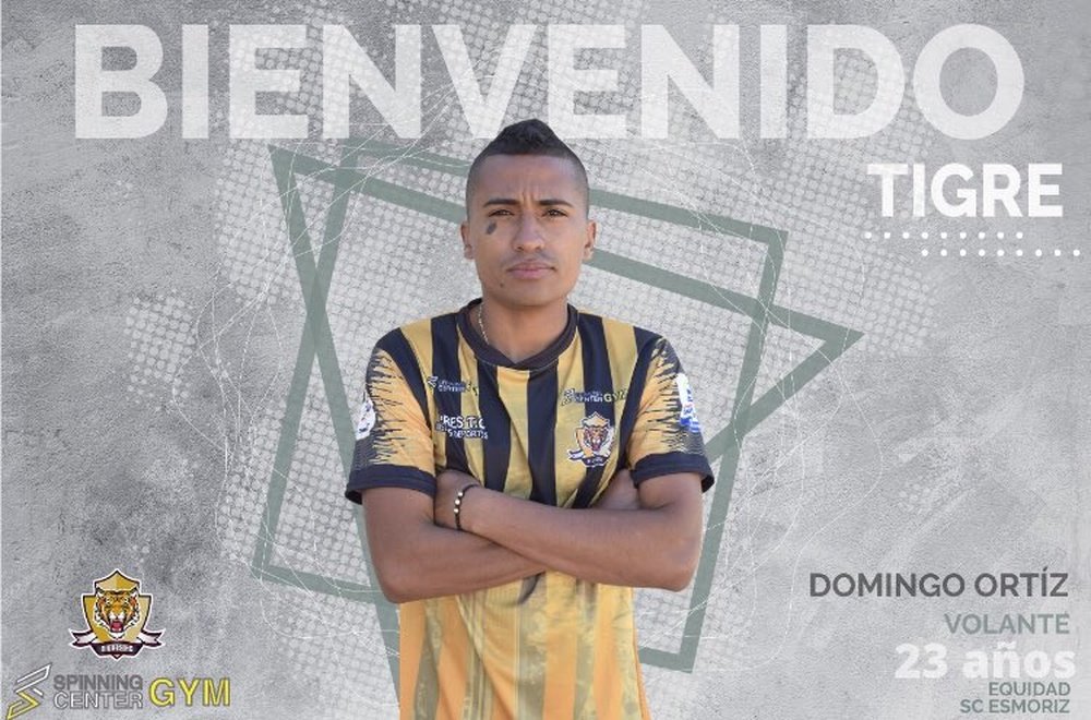 Domingo Ortiz ya es jugador de Tigres. Twitter/TigresCol