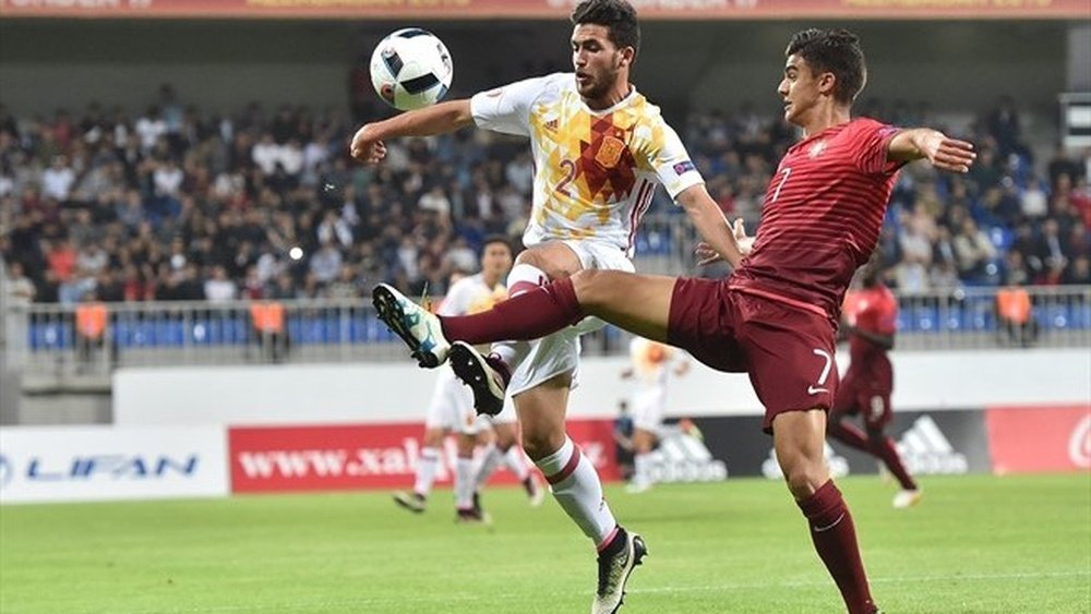 Portugal ganó el Europeo Sub 17 a penaltis contra España. UEFA/Sportsfile