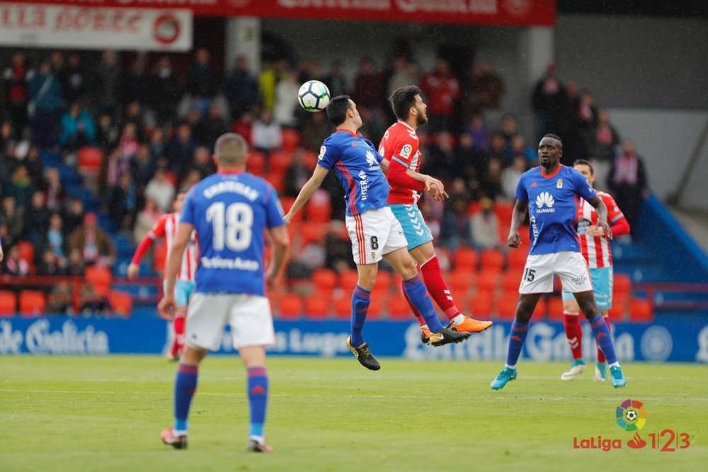 El Oviedo venció en Anxo Carro con un tardío gol de Diegui. LaLiga