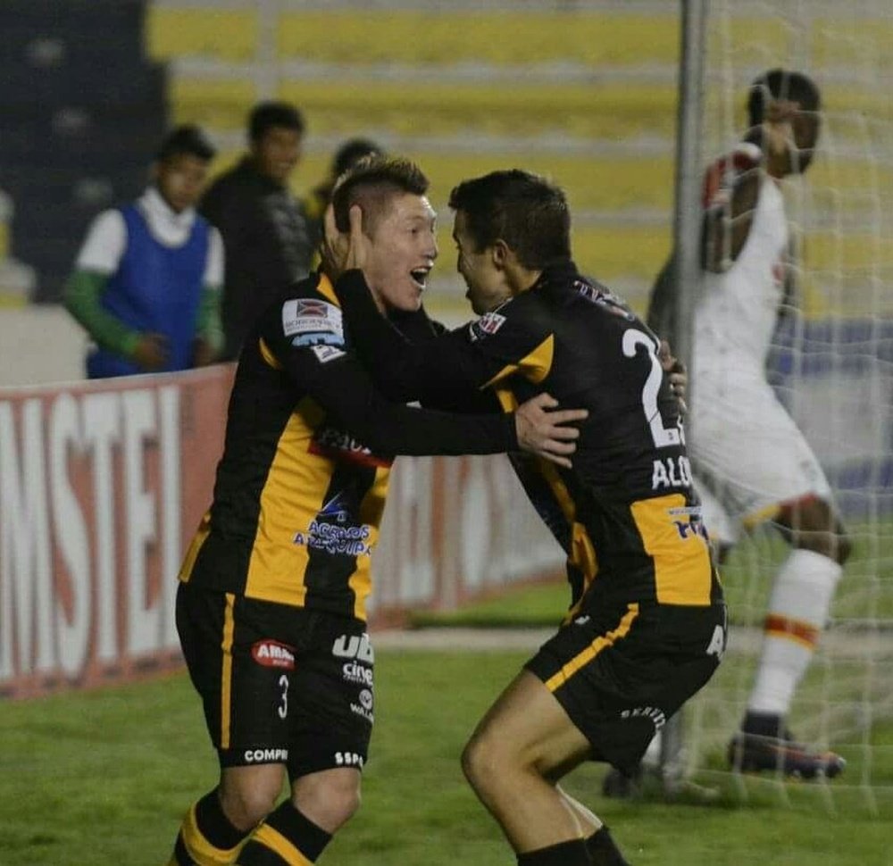 Dos goles de Chumacero le dio la victoria a los bolivianos. Twitter/ClubStrongest