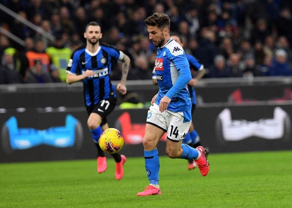Napoli e Inter de Milão fazem uma das semifinais da Copa da Itália. SSCNapoli