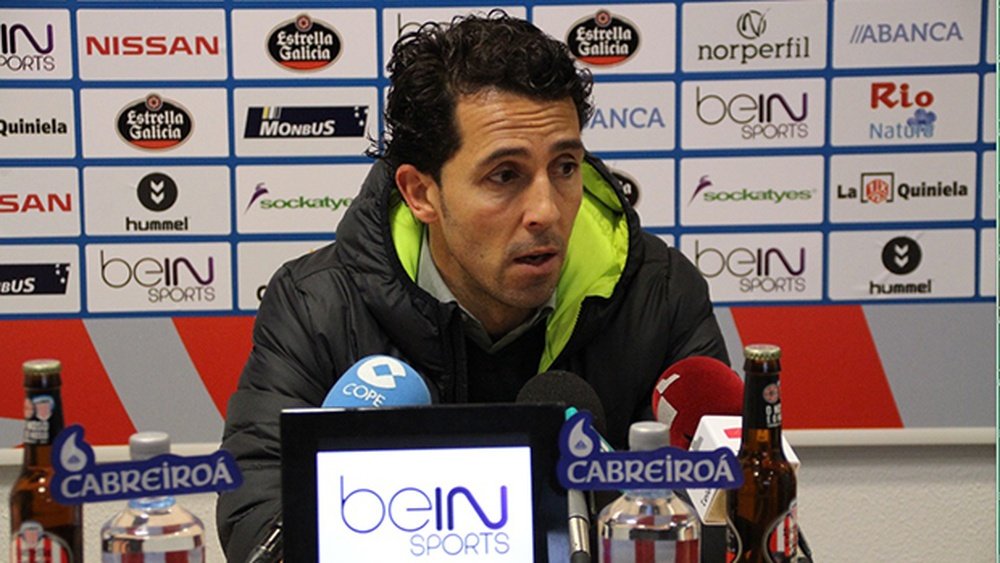 Durán, entrenador del Lugo. CDLugo