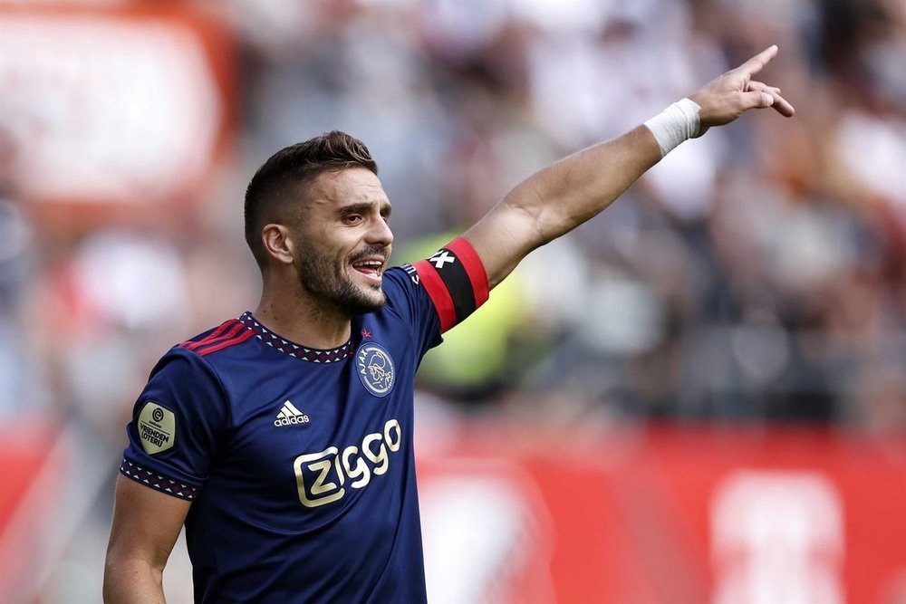 Tadic veut partir en raison du manque de qualité de l'effectif de l'Ajax. EFE/EPA/MAURCE VAN STEEN