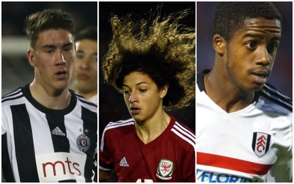 Dusan Vlahovic, Ethan Ampadu y Ryan Sessegnon. BeSoccer