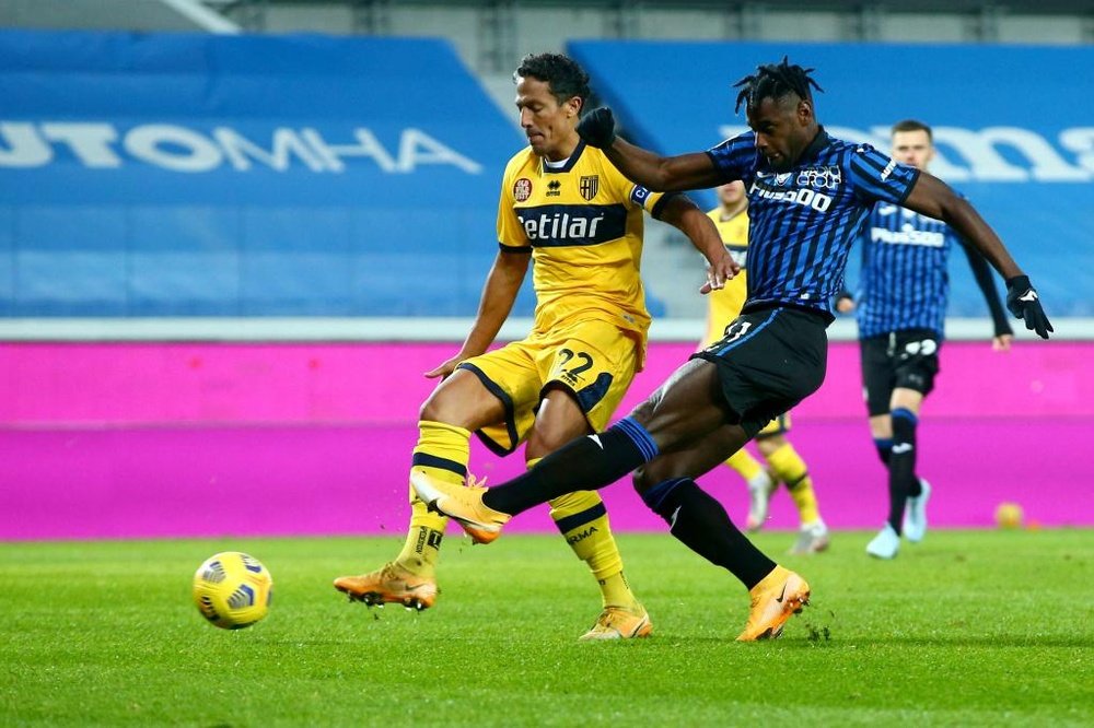 El Parma es uno de los equipos que menos tiene repartido el gol. EFE