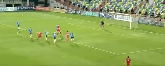 El gol de la semana se vio en Georgia