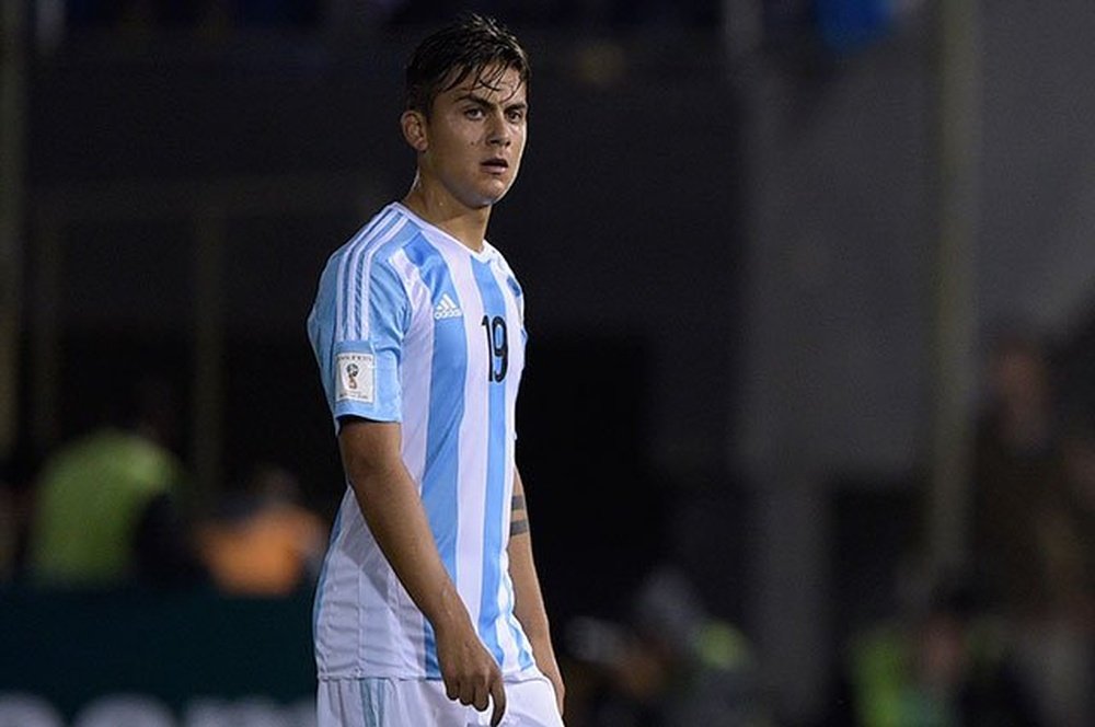 El delantero argentino no tuvo su día ante Brasil. AFP/Archivo
