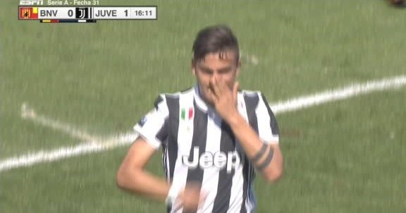 Dybala scored a curling wonder goal