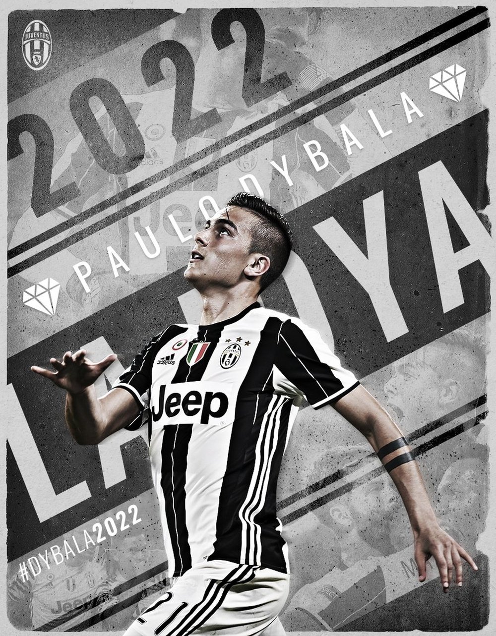 Paulo Dybala prolonge à la Juventus jusqu'en 2022. JuventusFC