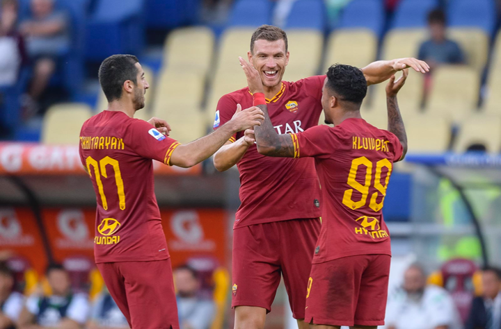 Três pontos para a Roma e vaga de Champions