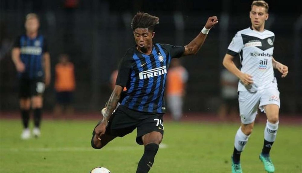 Eddie Salcedo, jugador de manera definitiva del Inter. Inter