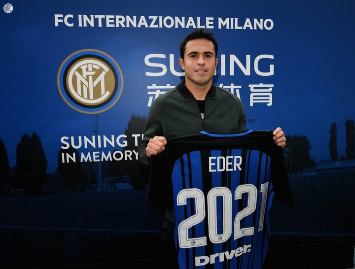 OFICIAL: Eder Martins renova pelo Inter de Milão