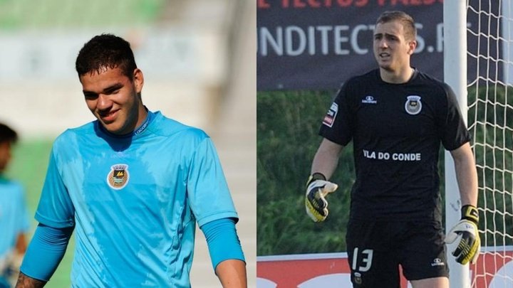 The year Oblak and Ederson were together at Rio Ave