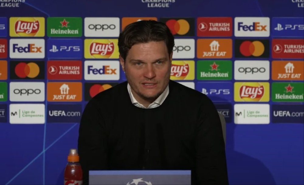 Terzic habló en rueda de prensa. Captura/MovistarLigadeCampeones