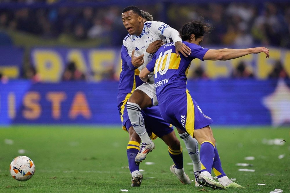 Boca Juniors venceu por 1 a 0 o Cruzeiro. EFE