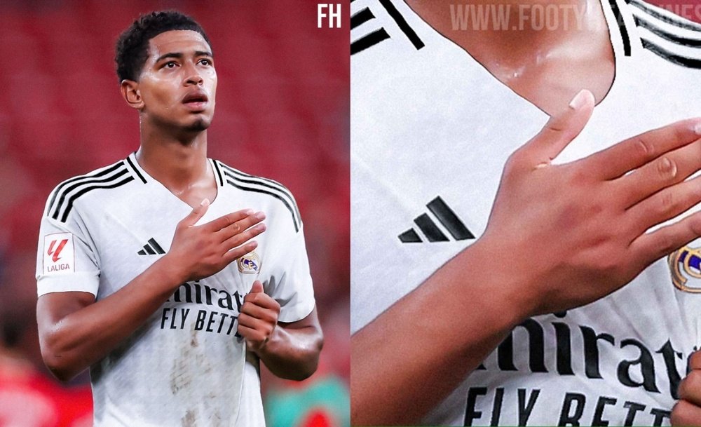Real Madrid's home kit for next season has been leaked. FootyHeadlines