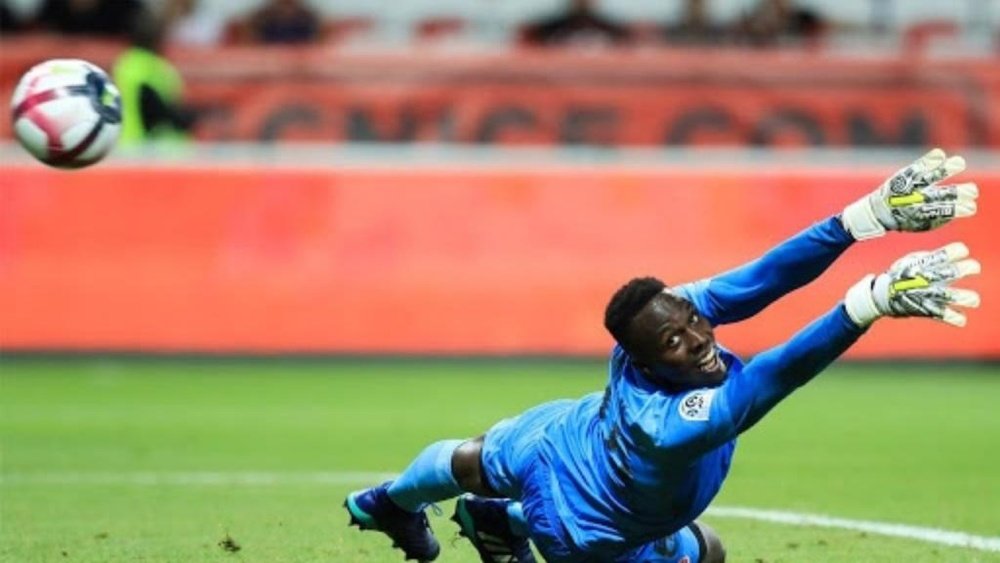 Edouard Mendy a signé six rencontres avec cinq 'clean sheets'. AFP